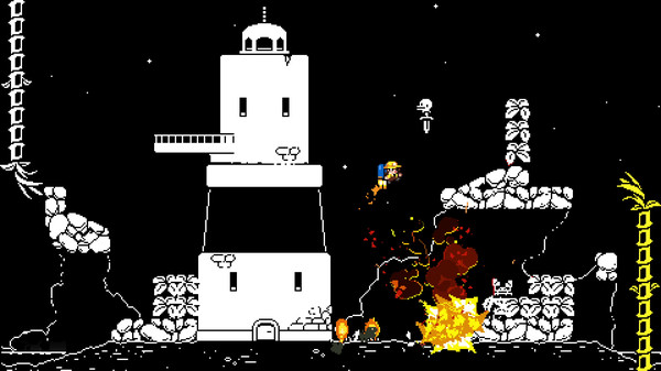 Screenshot of Samurai Gunn 2
