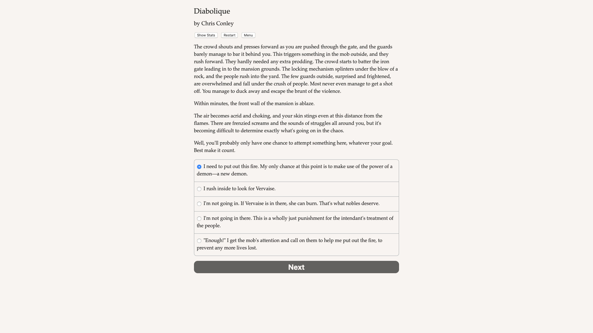 Revolution Diabolique Demo #5