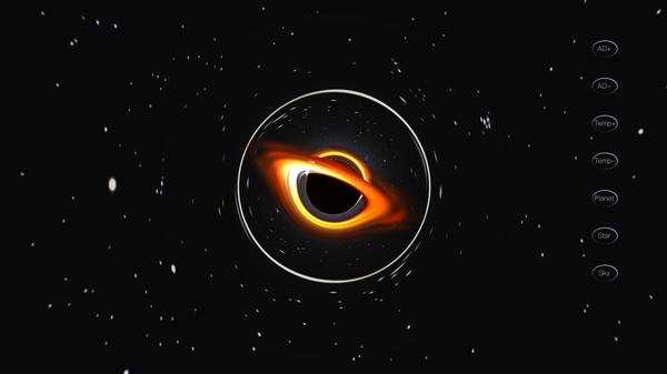скриншот Black Hole Simulator 2