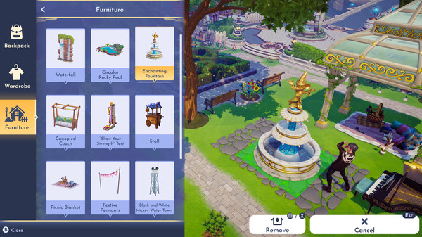 Скриншот из Disney Dreamlight Valley