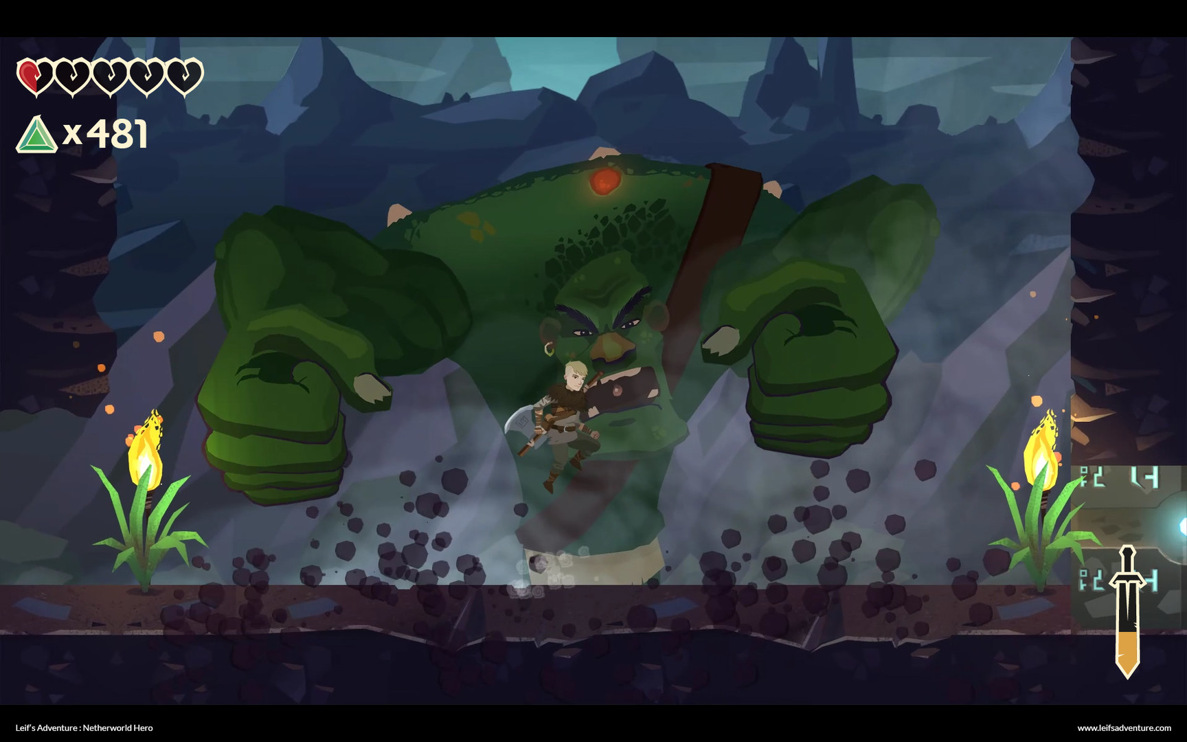 Leif's Adventure: Netherworld Hero Demo #5