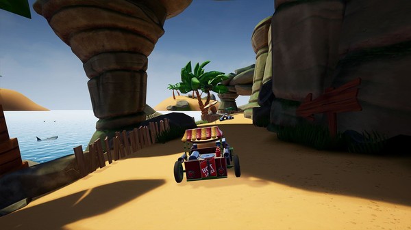 Скриншот из Galaxy Kart VR