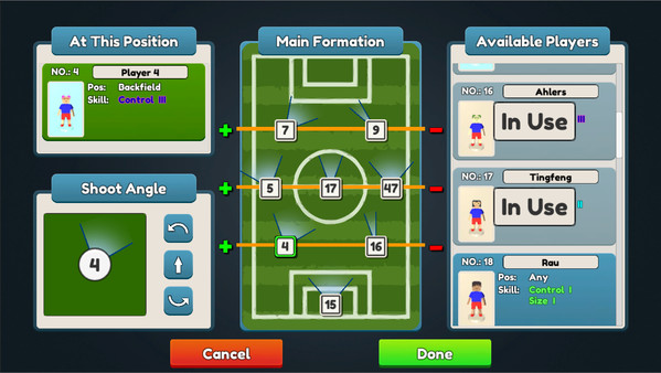 скриншот Table Soccer Club 2