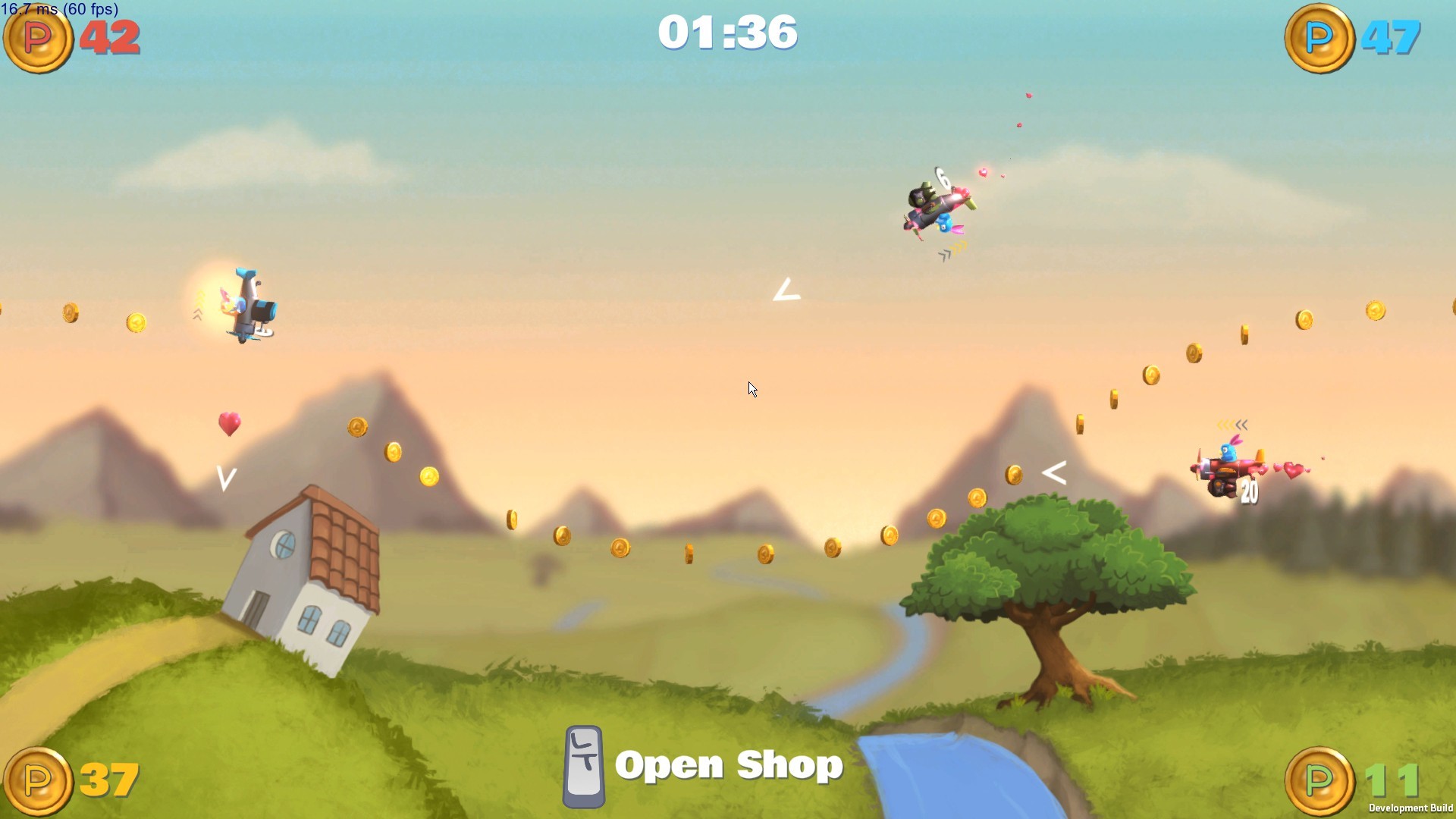 The Prabbits: Happy Dogfights ! screenshot 14