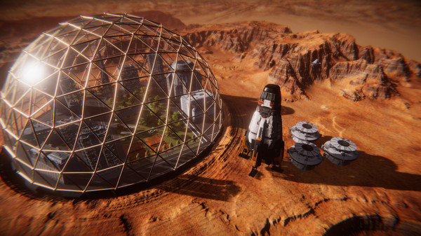 скриншот Mars Colony Builder 1