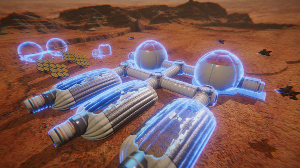 скриншот Mars Colony Builder 4