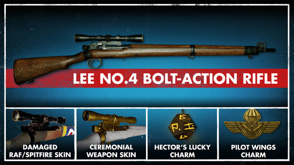 скриншот Zombie Army 4: Lee No. 4 Bolt-Action Rifle Bundle 0