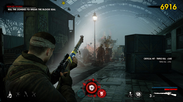 скриншот Zombie Army 4: Lee No. 4 Bolt-Action Rifle Bundle 5