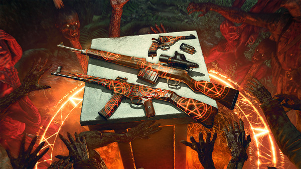 скриншот Zombie Army 4: Occult Ritual Weapon Skins 0