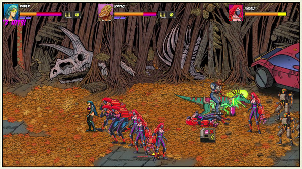 Brutal Dinosaur game for Linux 1