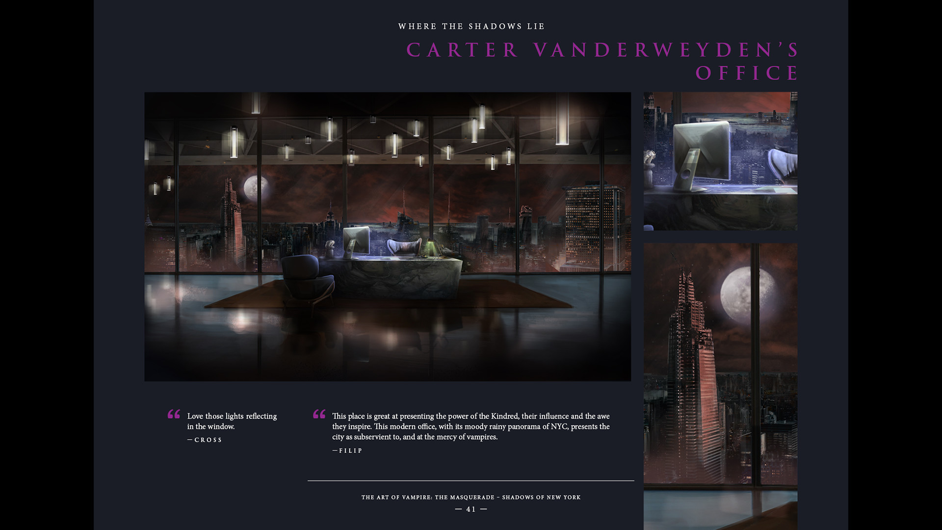 Vampire: The Masquerade - Shadows of New York Artbook on Steam