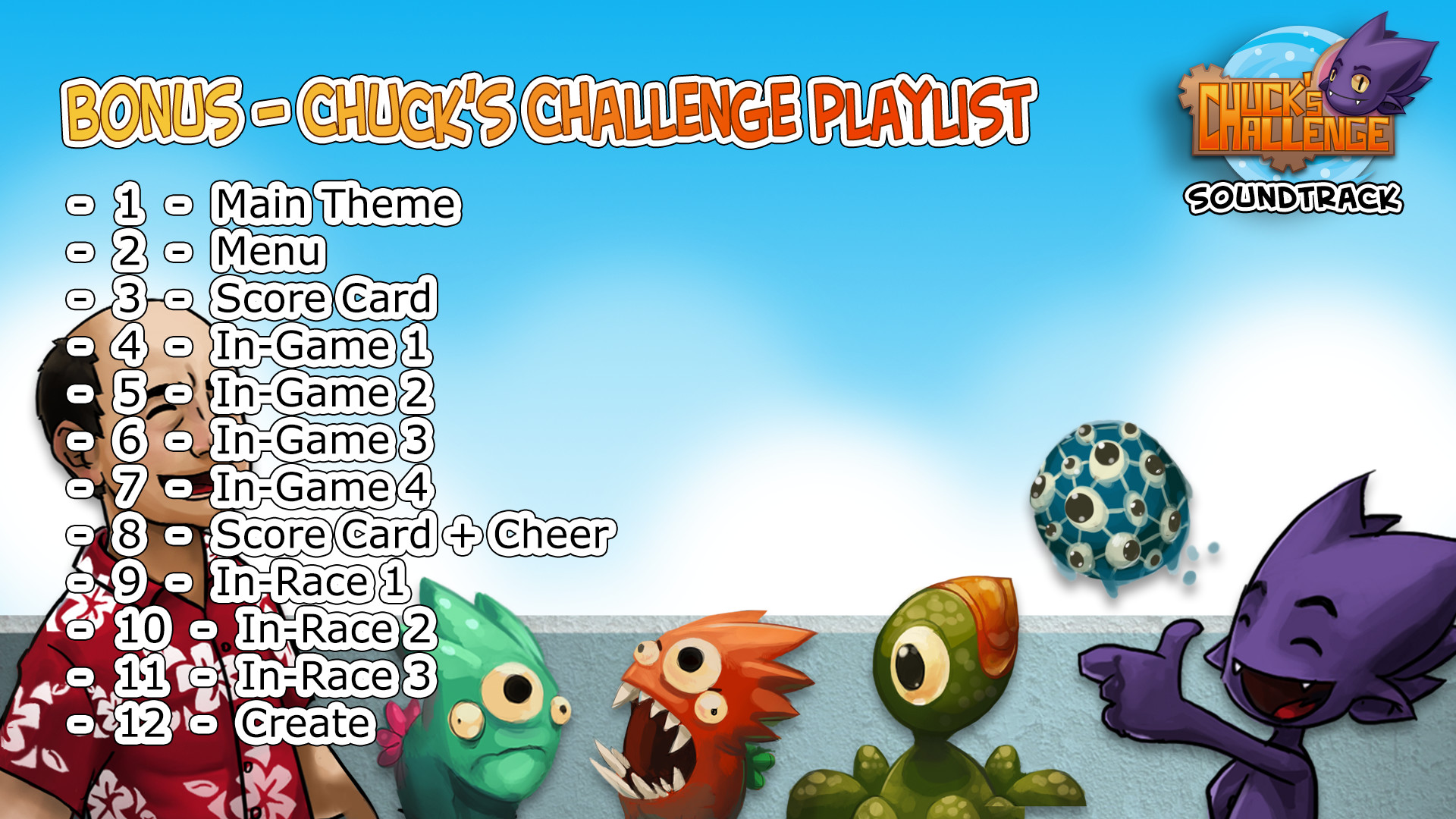 Chuck's Challenge 3D 2020 - Soundtrack #2