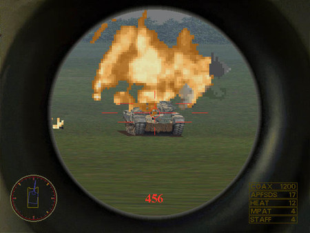 Скриншот из M1 Tank Platoon II