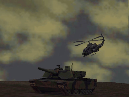 Скриншот из M1 Tank Platoon II
