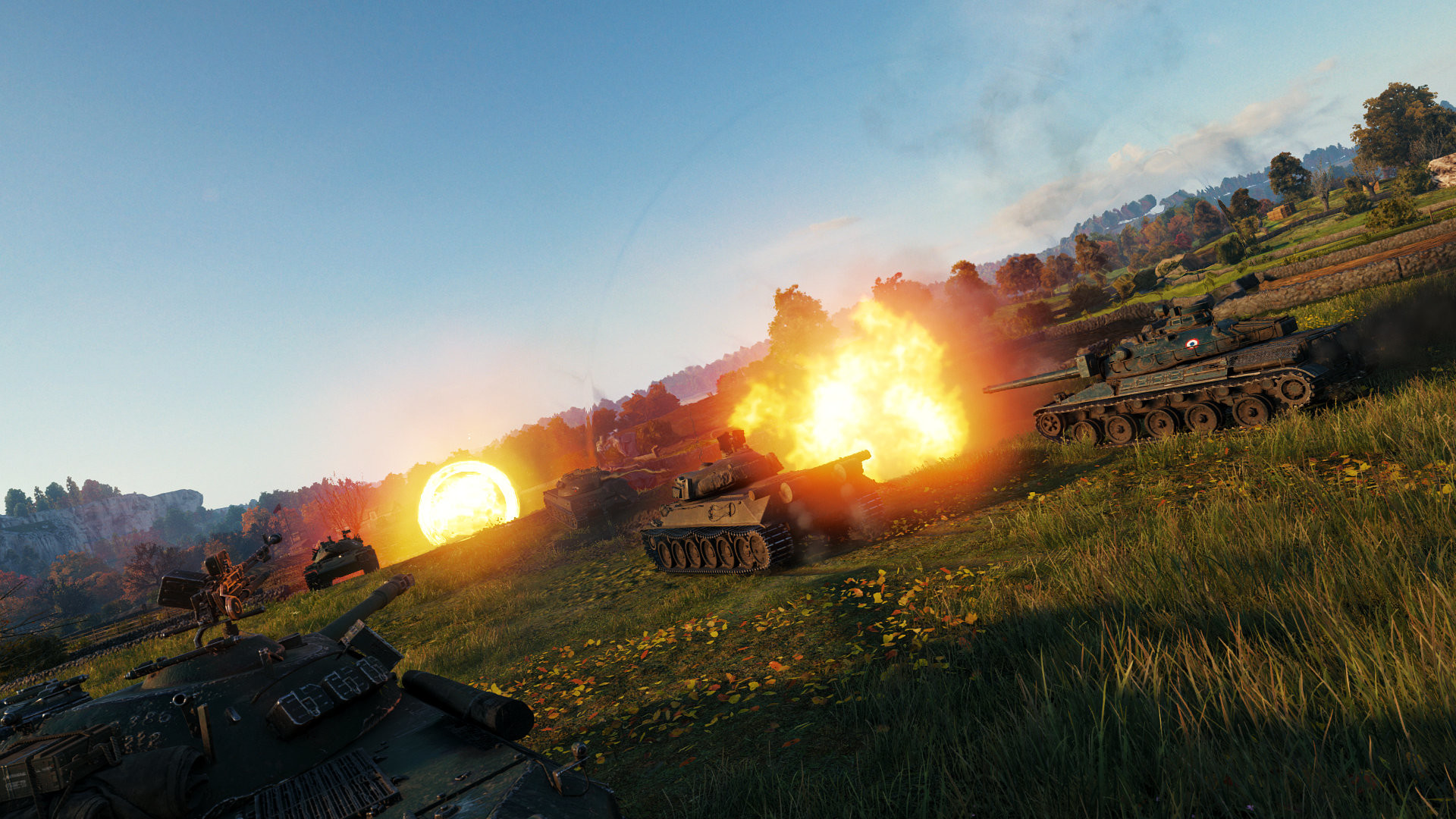 600 units of military equipment and 11 nations: World of Tanks is out on  Steam