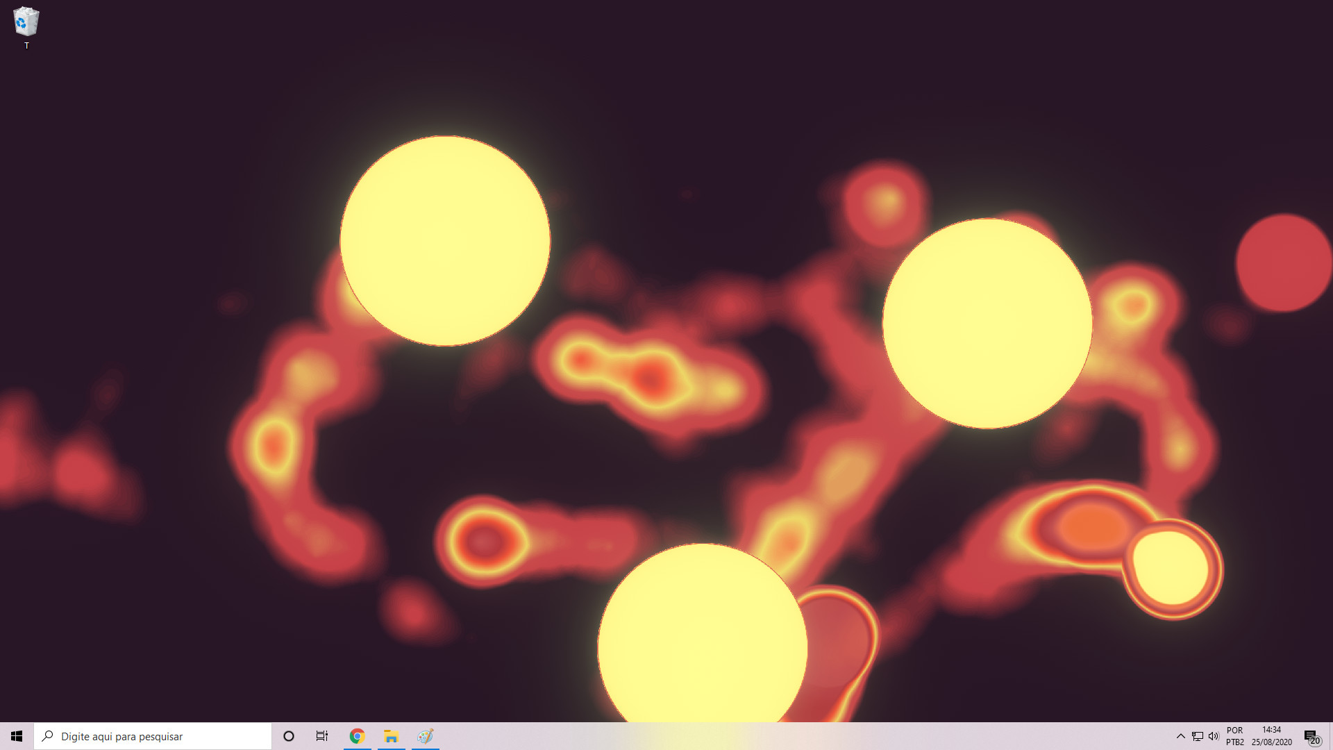 Interactive Fluid Wallpaper #2