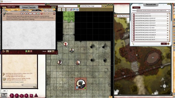 скриншот Fantasy Grounds - Pathfinder 2 RPG - Pathfinder Society Scenario #2-01: Citadel of Corruption 2