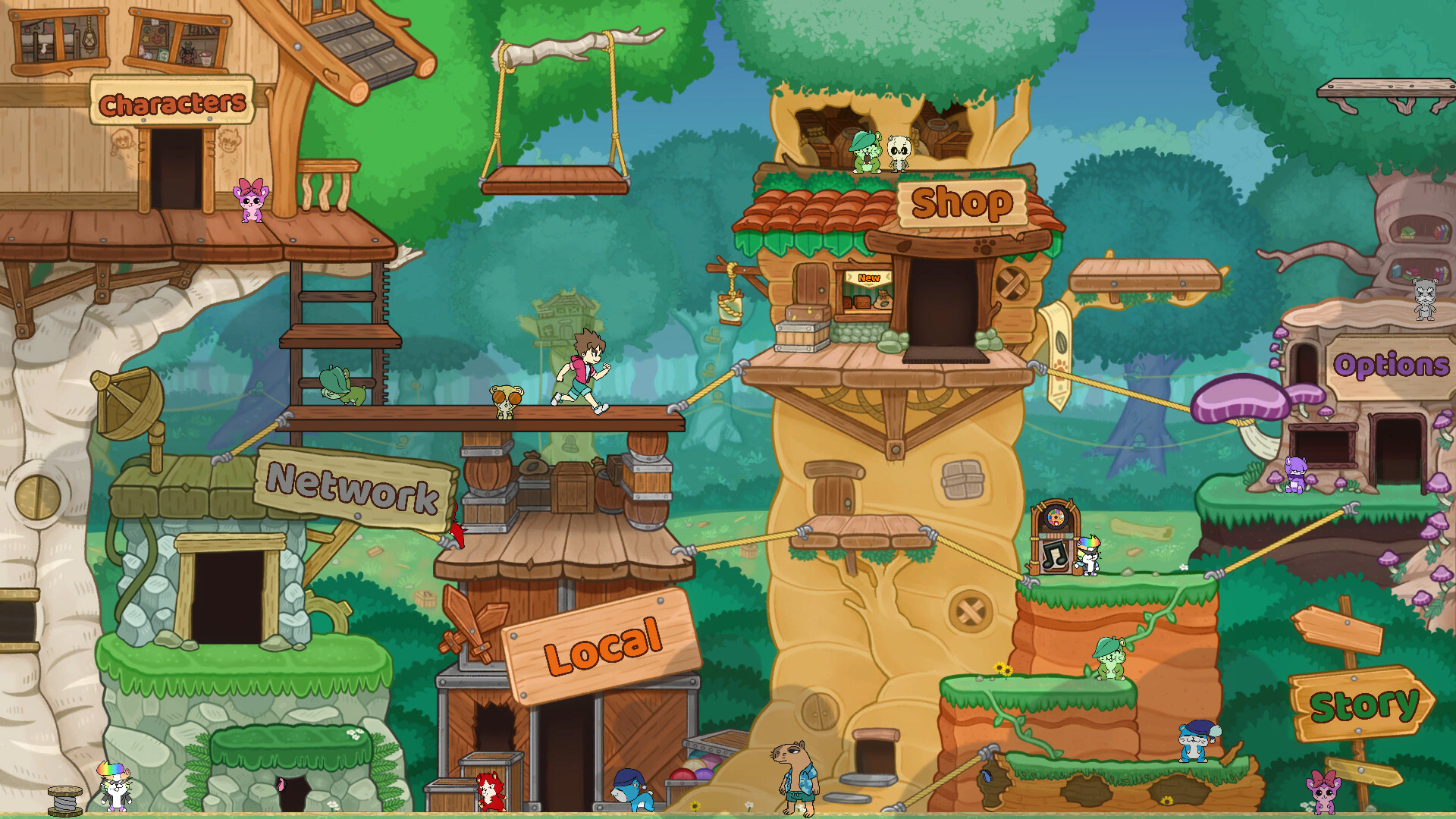 Hamster Scramble Demo #2