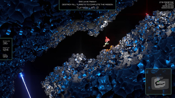 ThrustLander game for Linux 1