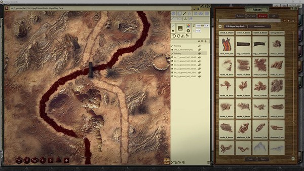 скриншот Fantasy Grounds - FG Abyss Map Pack 4