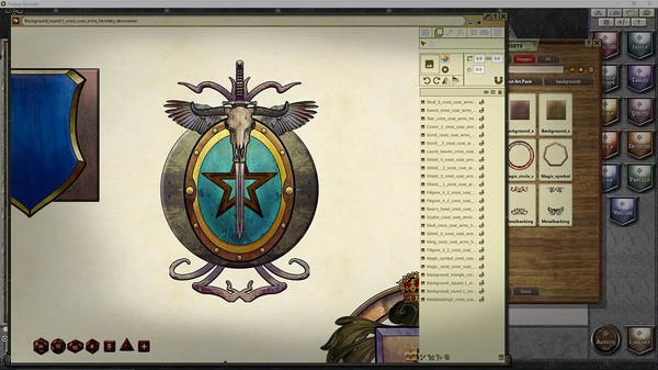 скриншот Fantasy Grounds - FG Crests Art Pack 0