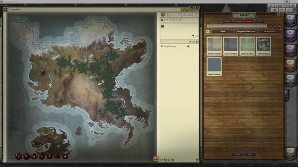 скриншот Fantasy Grounds - FG Regional Map Pack 4
