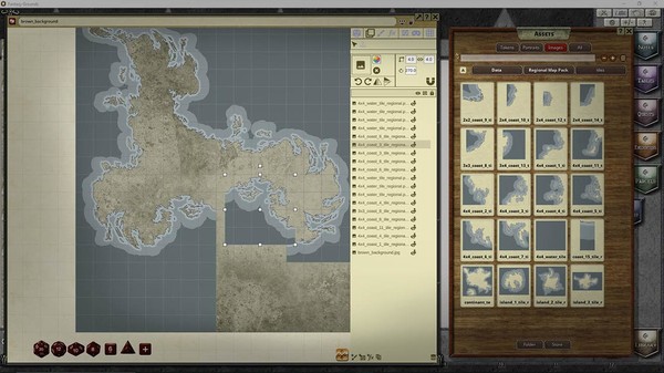 скриншот Fantasy Grounds - FG Regional Map Pack 3