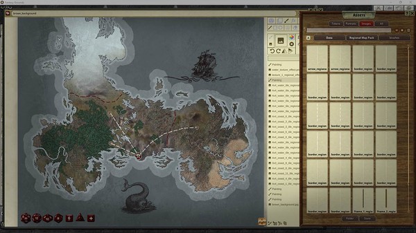 скриншот Fantasy Grounds - FG Regional Map Pack 1