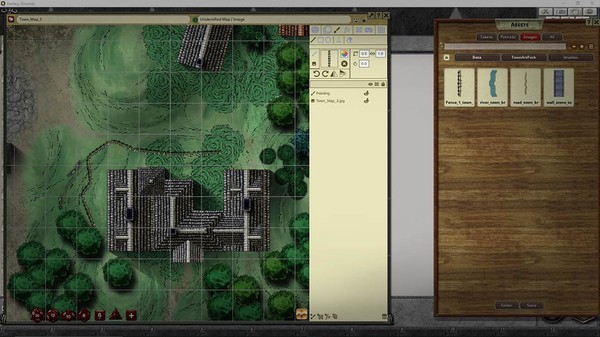 скриншот Fantasy Grounds - FG Town Maps 2 3