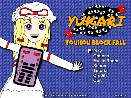 скриншот Touhou Block Fall ~ Yukari 0