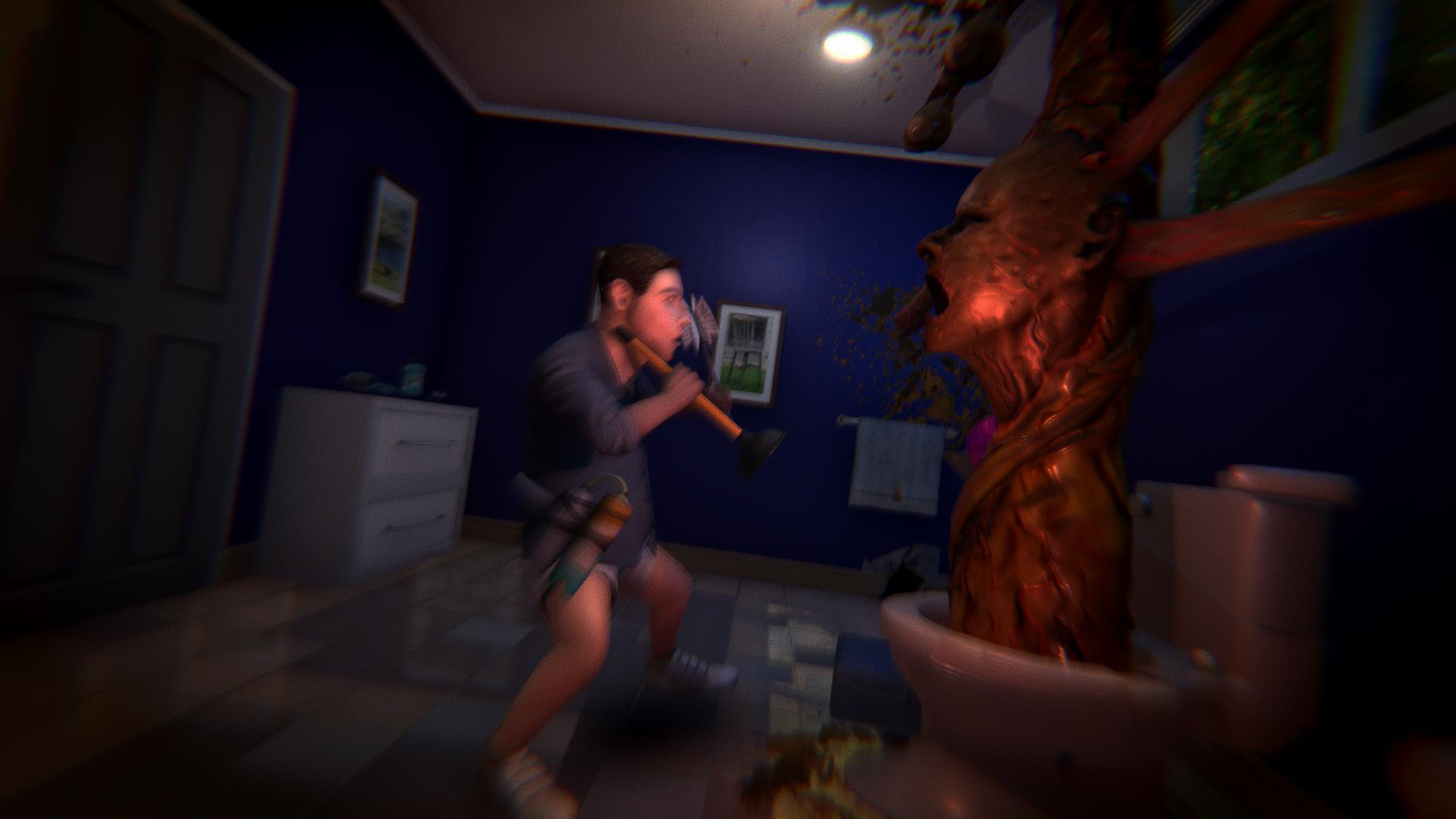 ATTACK OF THE EVIL POOP VR Demo #2