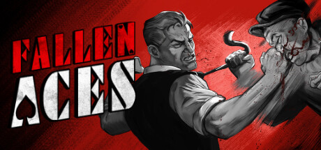 Steam header art for Fallen Aces