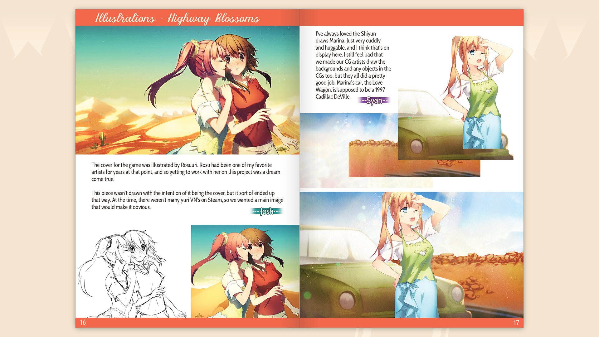 Highway Blossoms - Official Artbook #5