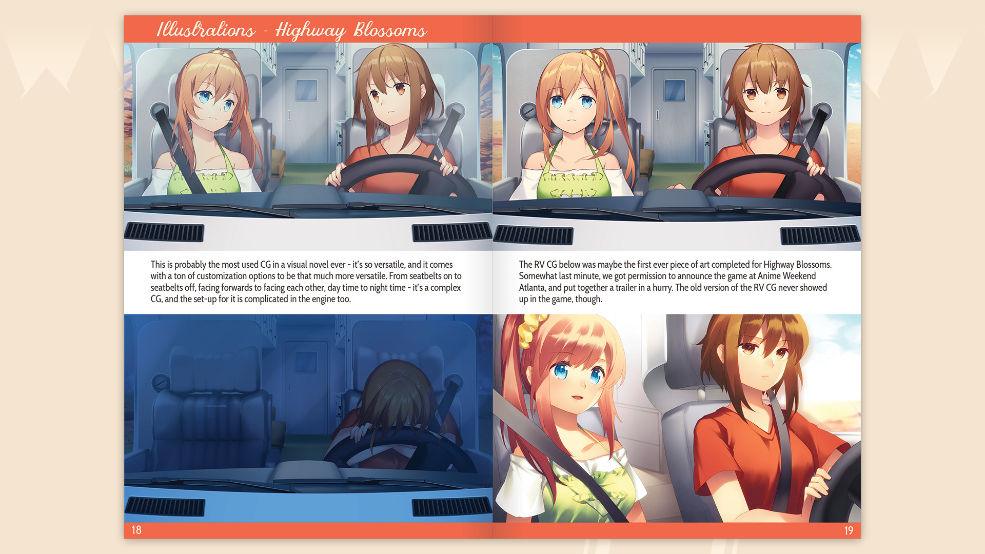 Highway Blossoms - Official Artbook #6
