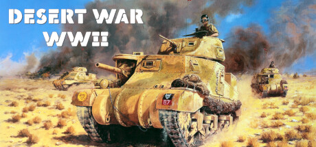 Desert War WWII Cover Image