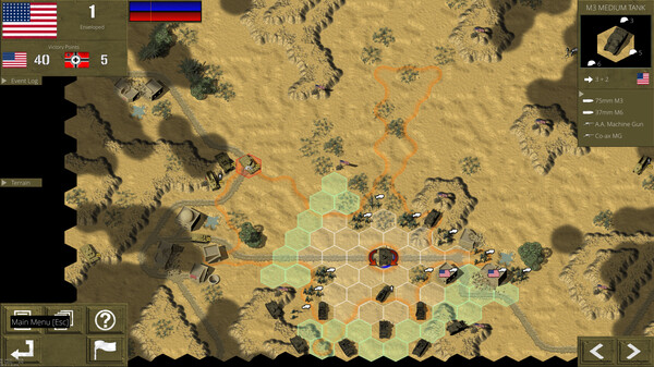 Скриншот из Desert War WWII
