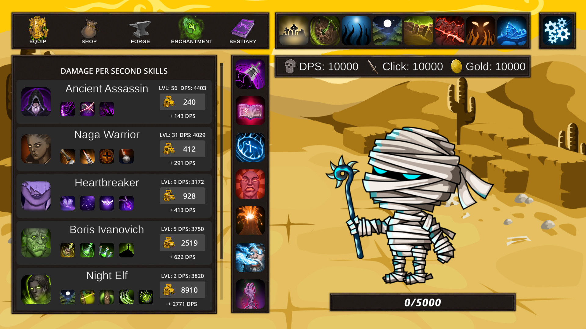 Spellario - Fantasy Clicker в Steam