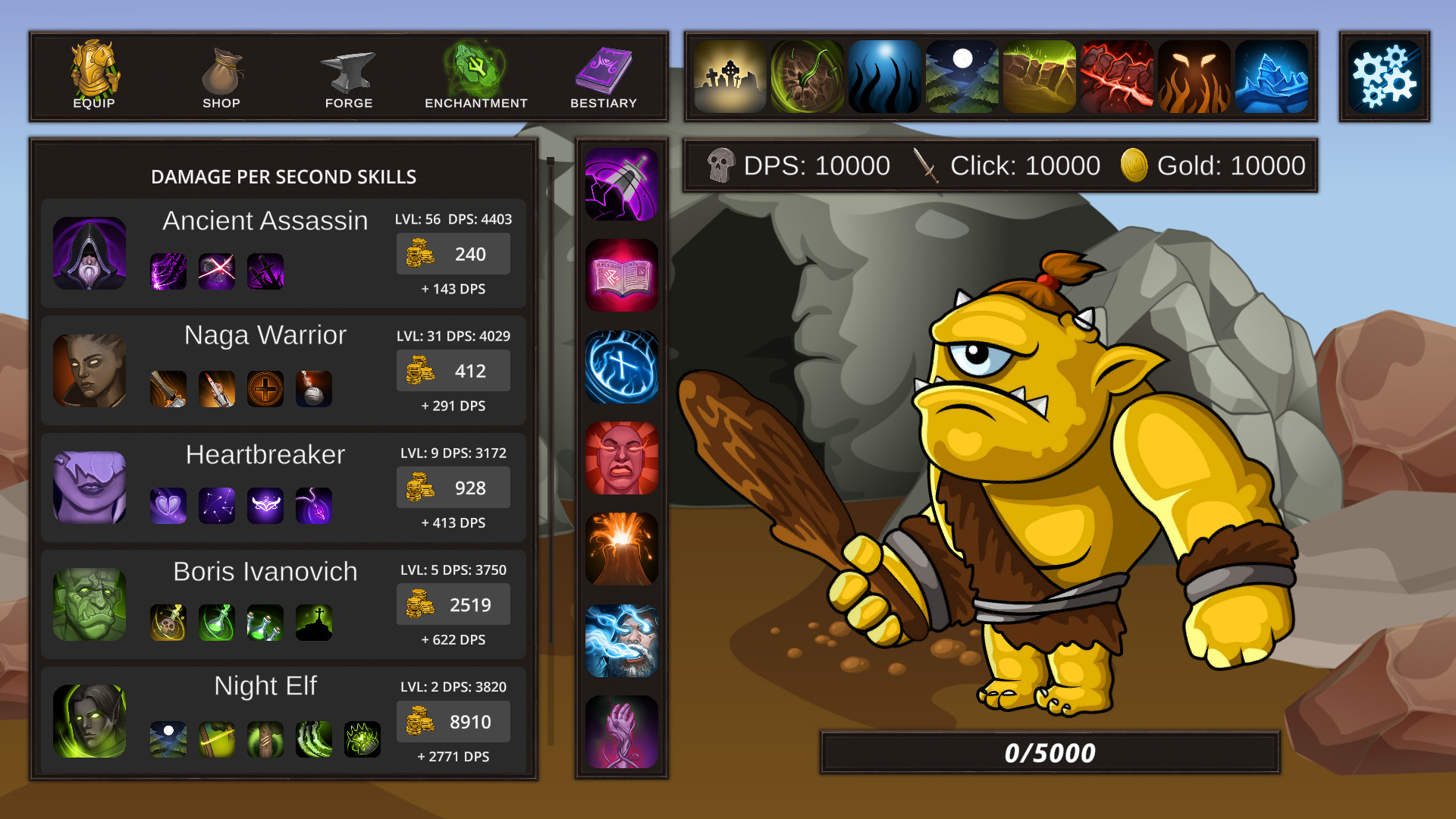 Spellario - Fantasy Clicker в Steam