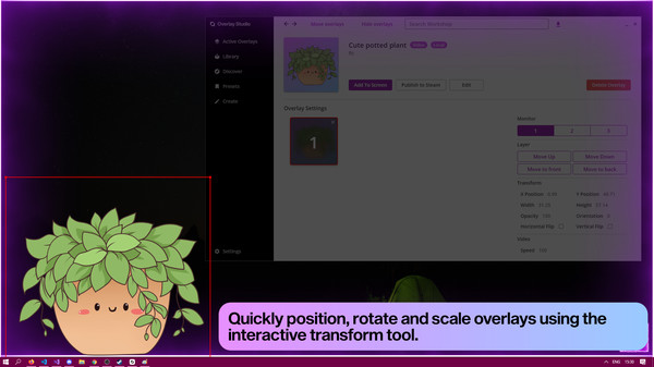 Скриншот из Overlay Studio