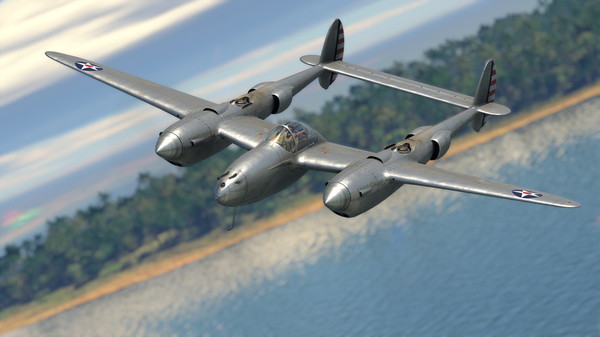 скриншот War Thunder - USA Pacific Campaign (YP-38) 1