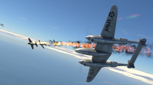 скриншот War Thunder - USA Pacific Campaign (YP-38) 2