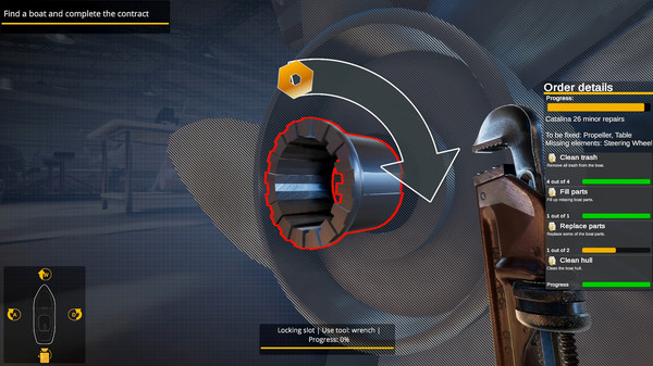 Yacht Mechanic Simulator 2021: First Contract game for Linux 1