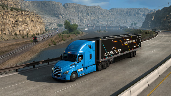 скриншот American Truck Simulator - Freightliner Cascadia 3