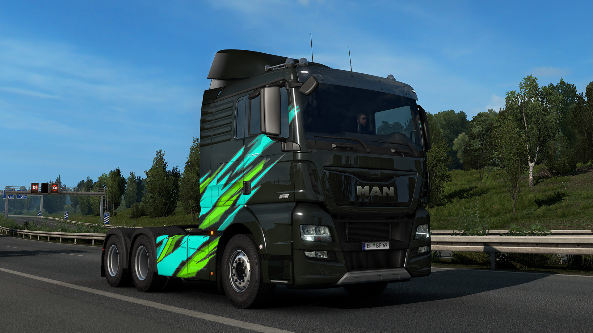 Euro Truck Simulator 2 - Super Stripes Paint Jobs Pack Resimleri 