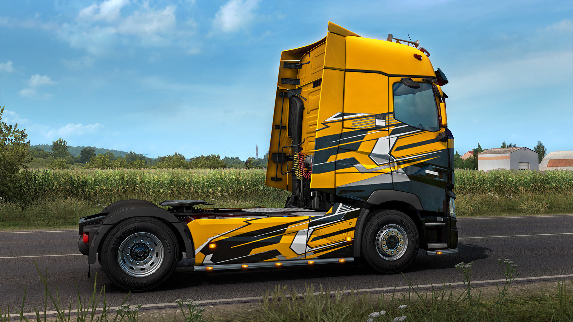 Euro Truck Simulator 2 - Super Stripes Paint Jobs Pack в Steam