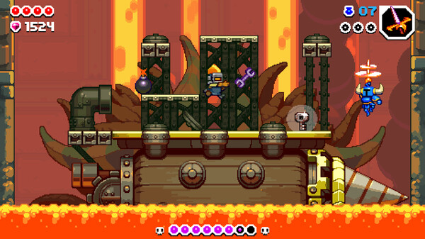 Shovel Knight Dig screenshot
