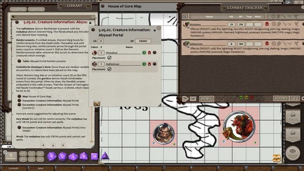 скриншот Fantasy Grounds - D&D Adventurers League 09-19 Fang and Claw 4