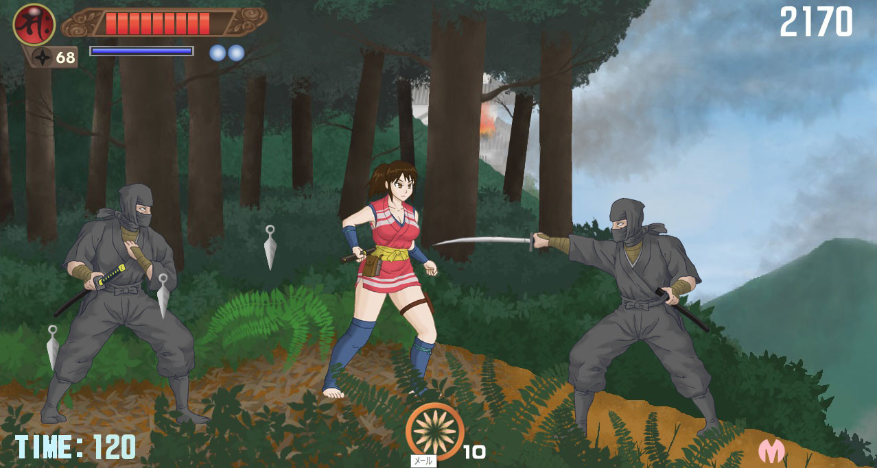NINJA GIRL screenshot 1