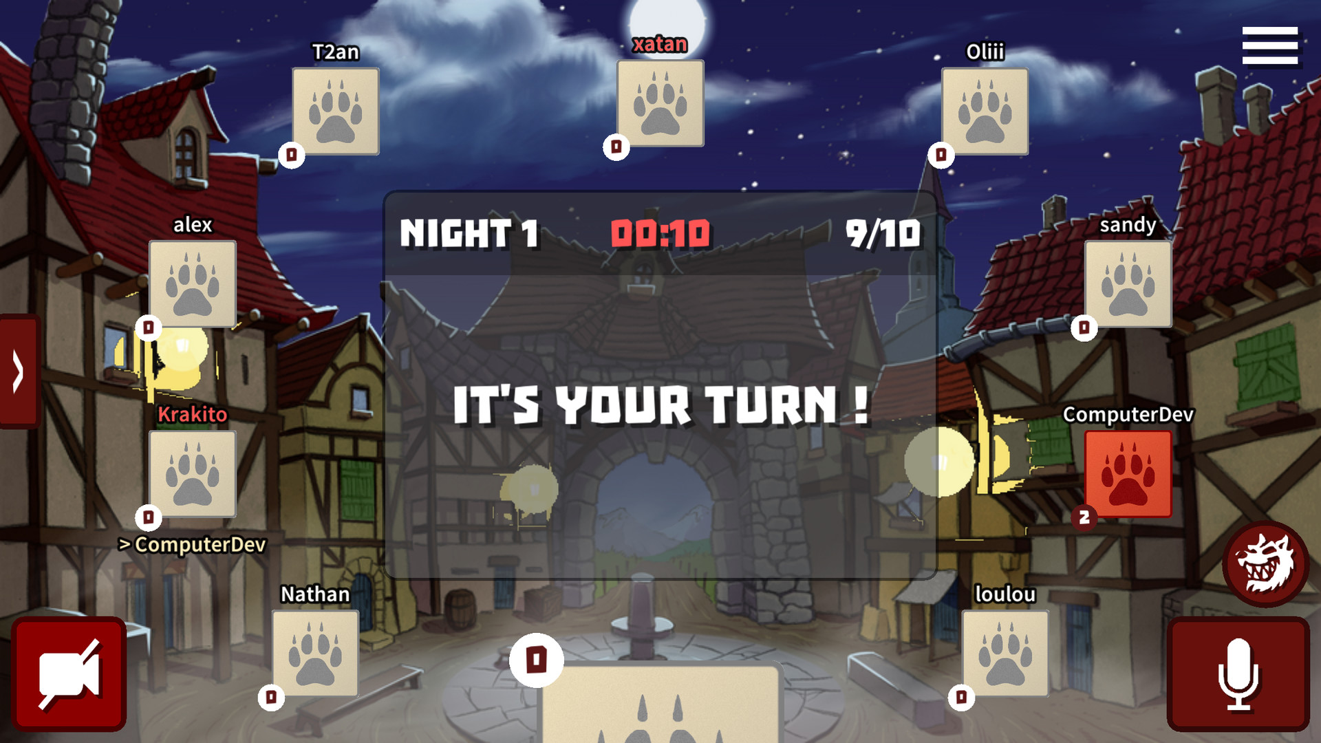 Werewolves Online screenshot 1