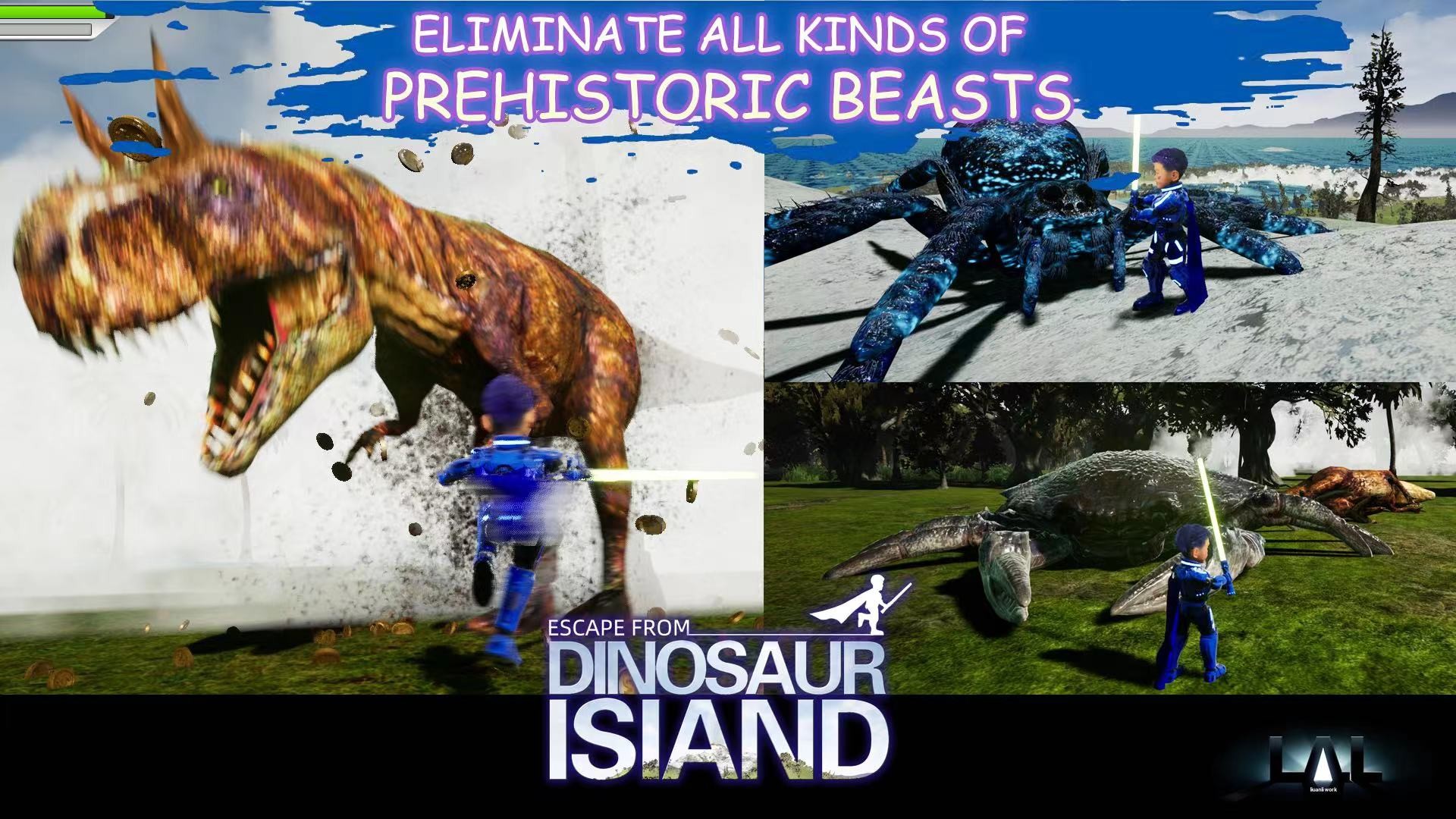 escape from dino island rpg